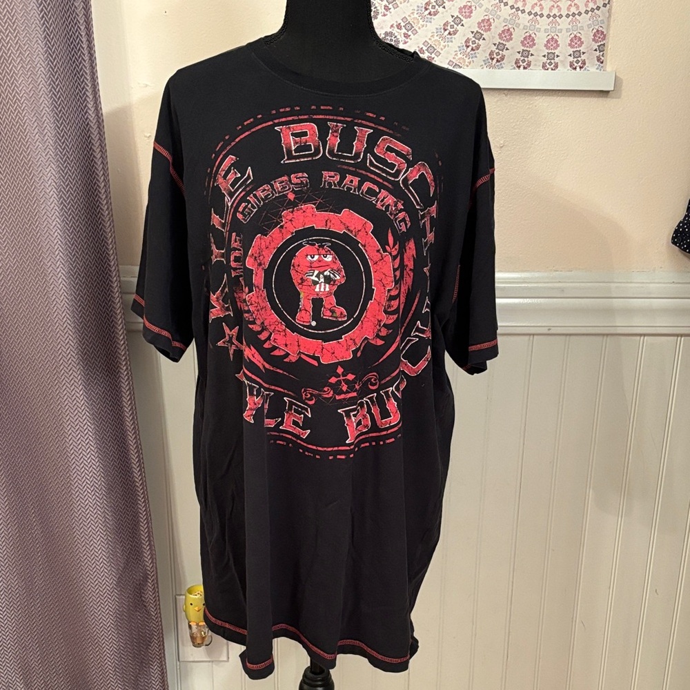 Kyle Busch Black Graphic T-Shirt